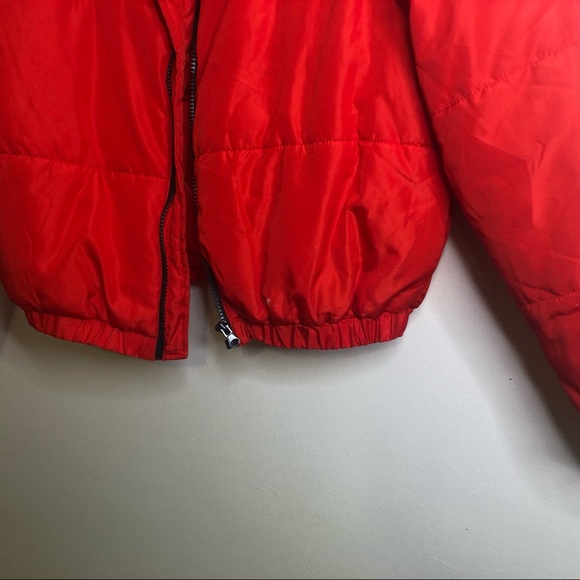 Red puffer jacket - Picture 4 of 4